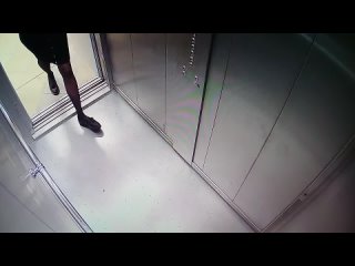she didn't know about the camera in the elevator